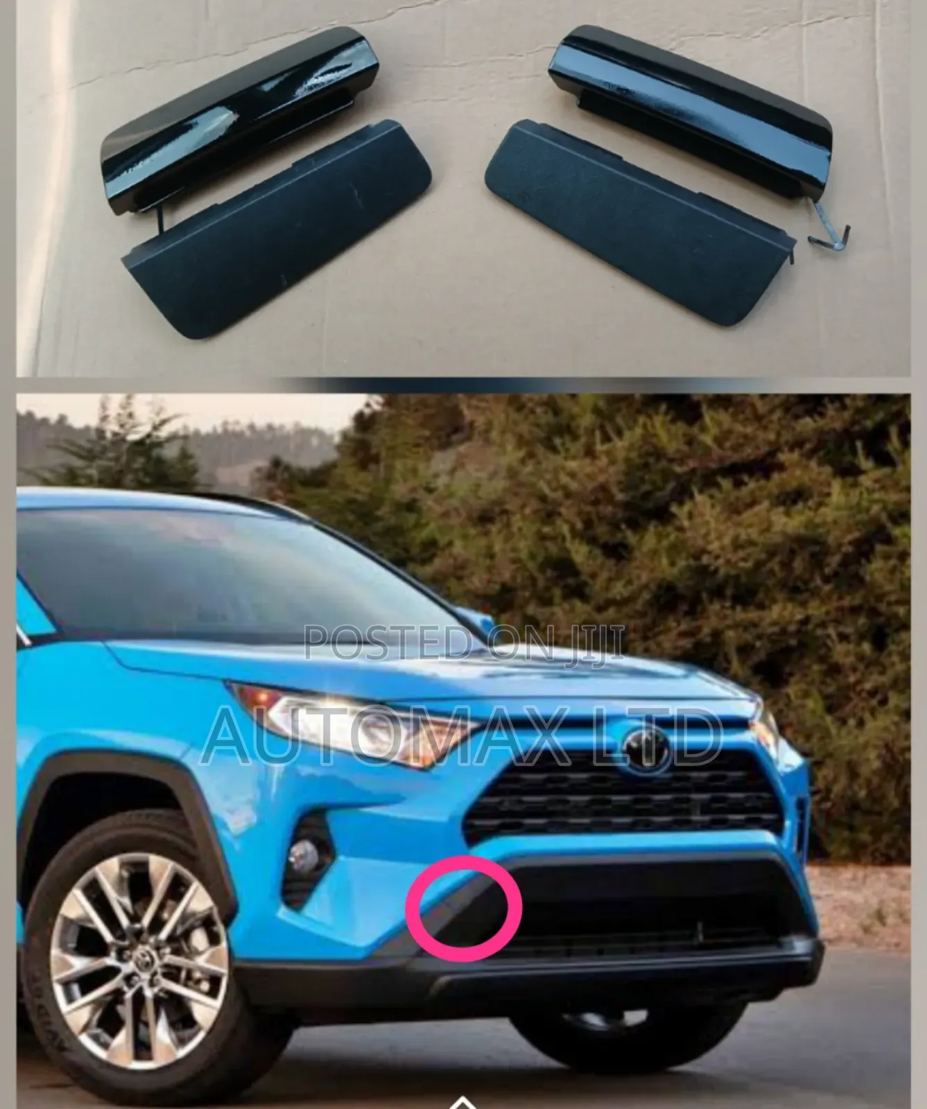 Toyota Rav4 Hybrid Xle, Towing Cap Covers