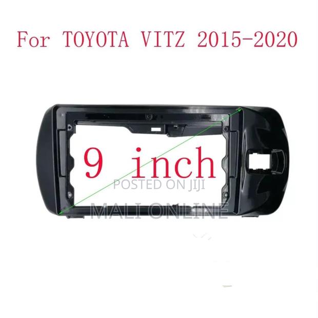 9 Inch Car Radio Fascia Frame for Toyota Vitz Din Kit
