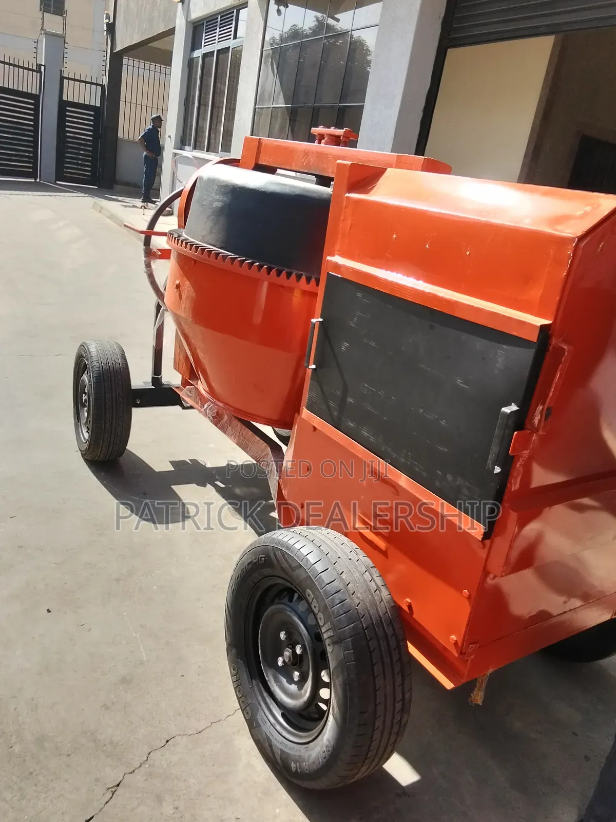 Diesel -Drieven Concrete Mixer