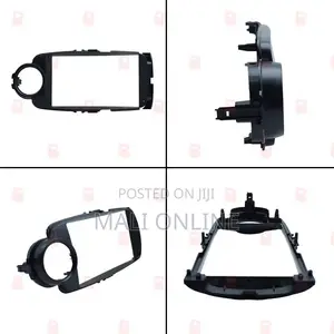 9 Inch 2 Din Radio Fascia Frame for Toyota Yaris Vitz 2012–2017 Stereo