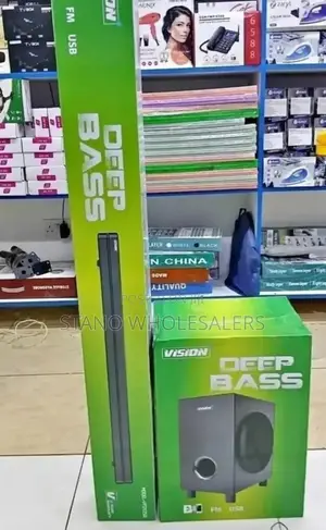 Restocked Deep Base Vision Soundbar S/9
