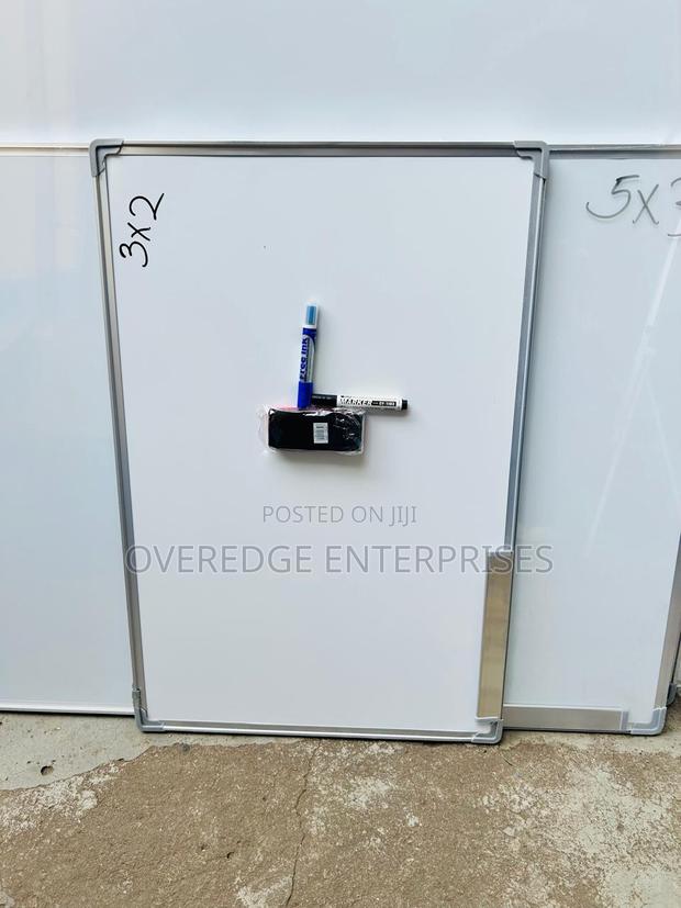 3x2 Dry Erase!!Dusters##Marker Pens Available - main view