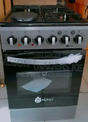 Nunix 3+1 Standing Cooker With an Electric Oven* 