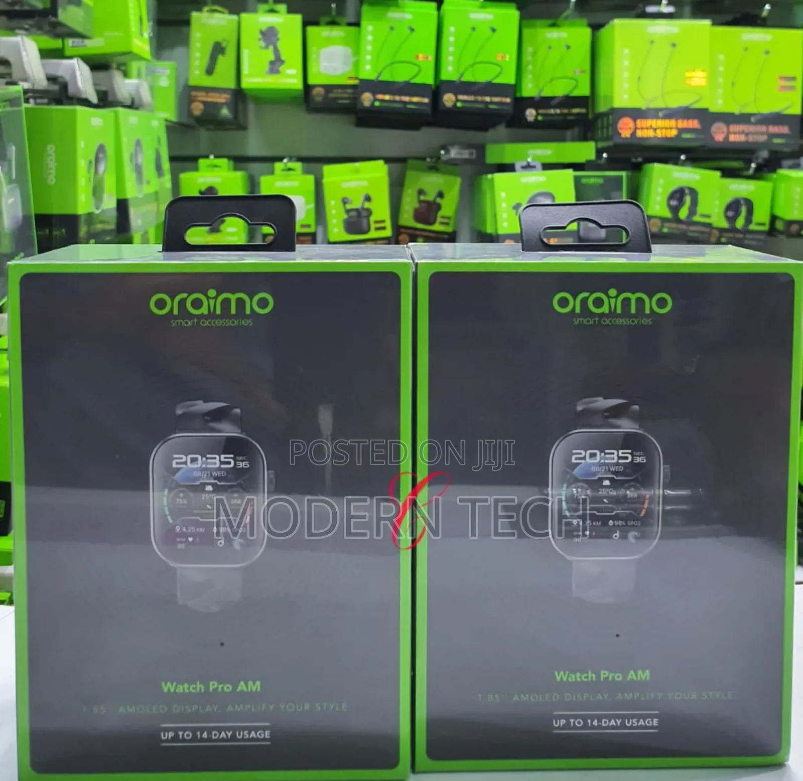 Oraimo Watch Pro Am 1.85′′ Amoled Ip68 Smart Watch Osw -811h