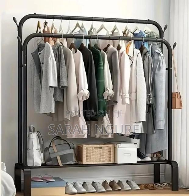 Double Pole Sturdy Rack