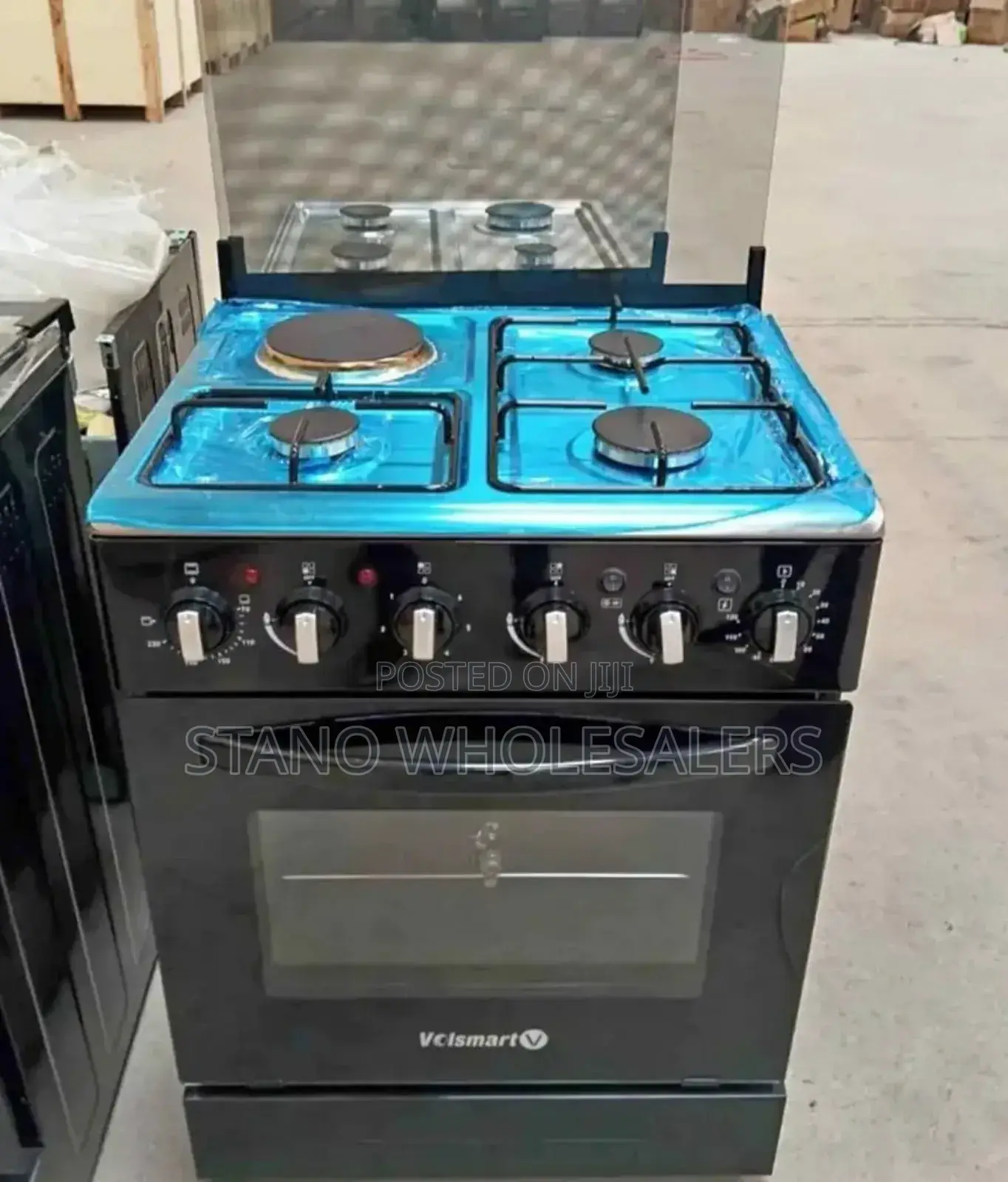 Stainless Steel Volsmart 60 by 60 Standing Cooker C/88