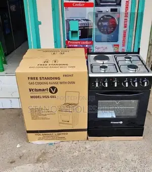 3+1 Volsmart Standing Cooker 60 by 60 Bc/66