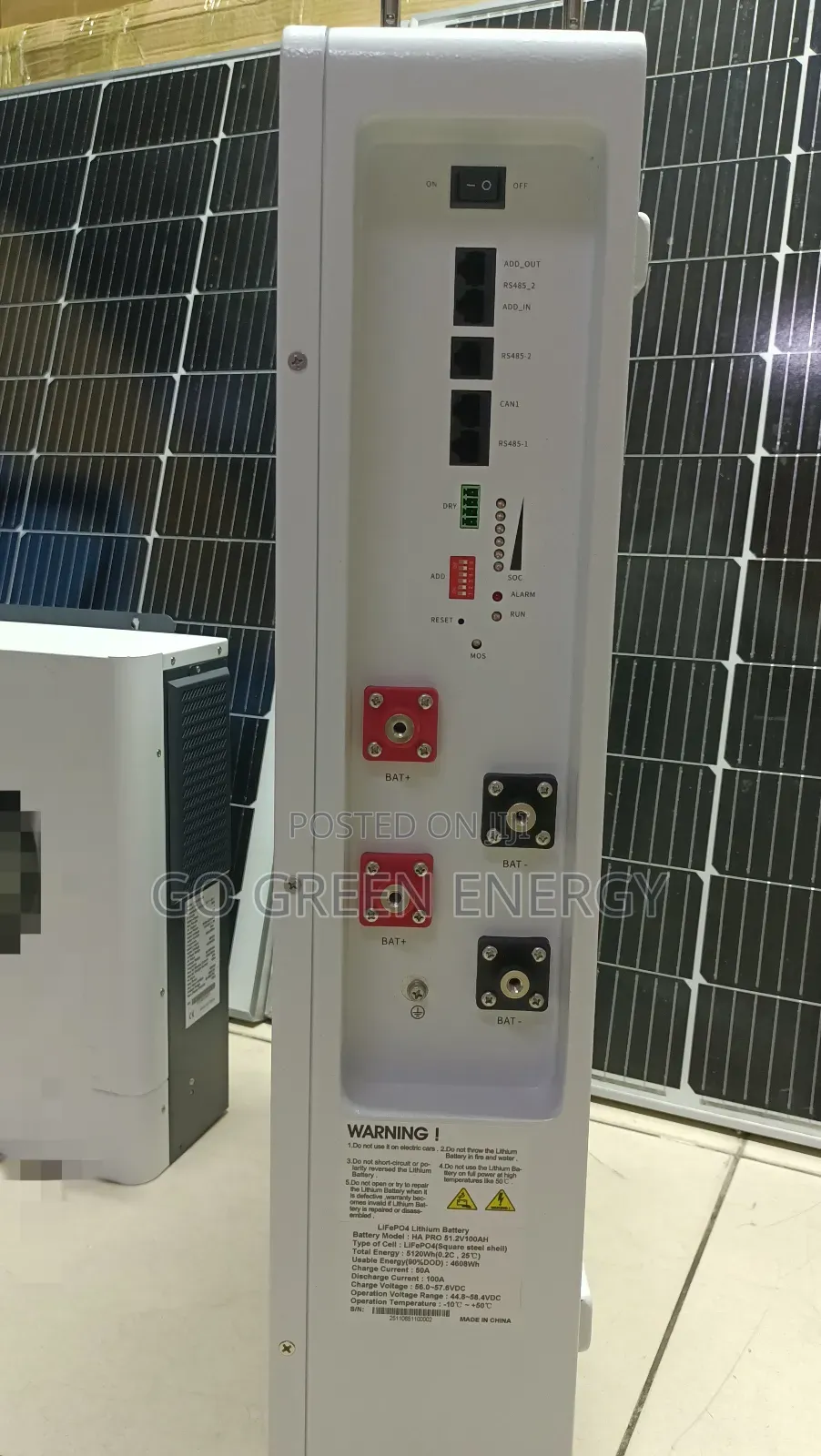 5kwh Redsun Lithium Battery