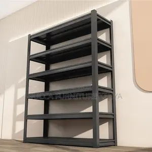 5-tier Metallic Office Shelving File Rack