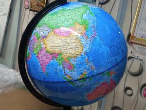 World Globe, 32 Cm/12.5 Inch Diameter - thumbnail 2