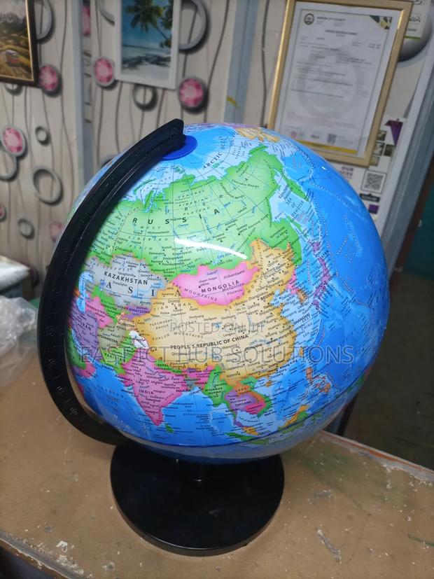 World Globe, 32 Cm/12.5 Inch Diameter - thumbnail 3