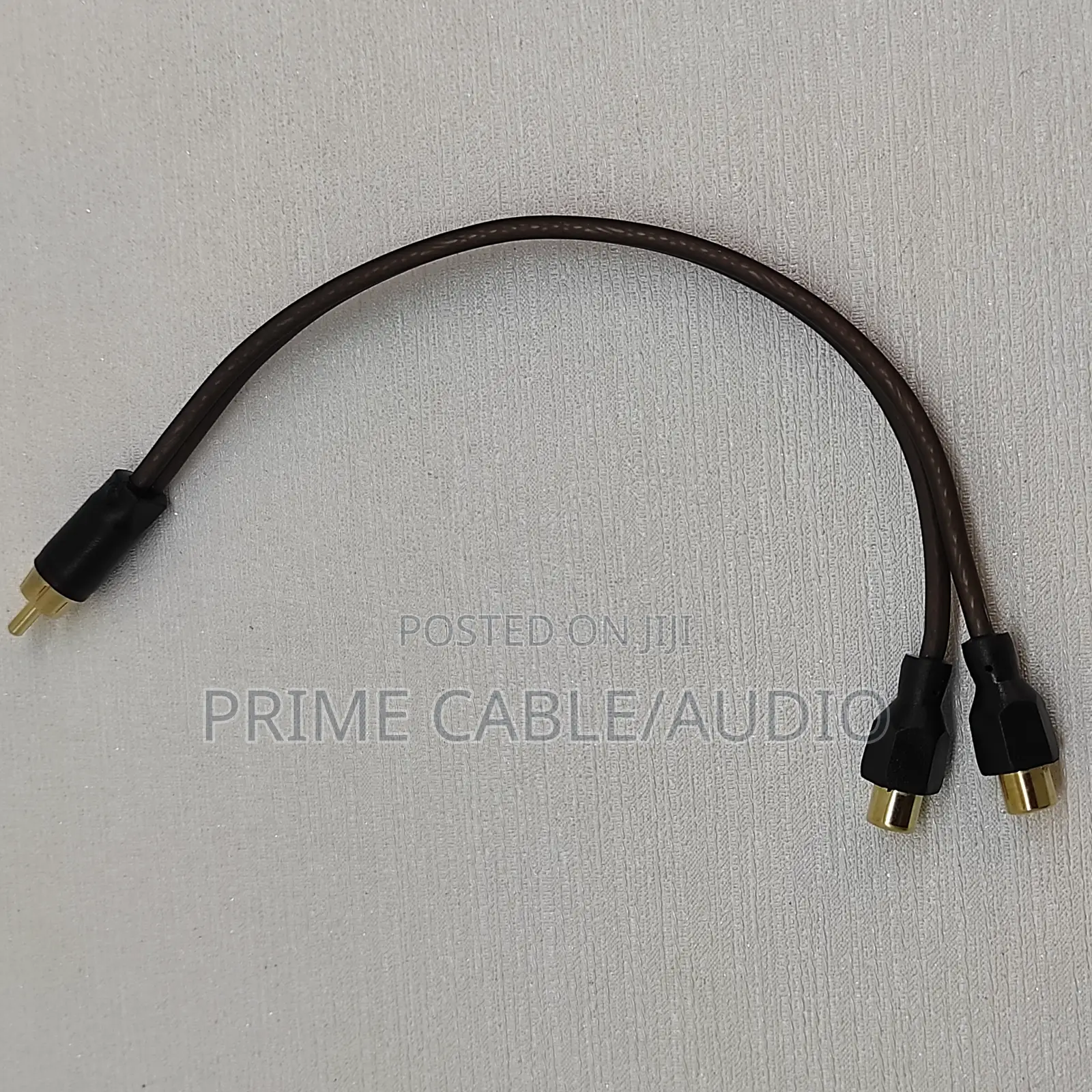 Rca Audio Y Splitter Cable 2 Female to 1 Male1foot