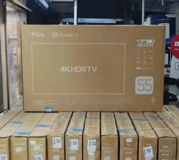 Restocked TCL 55 Inch 4 K HDR Google Tv Tc4