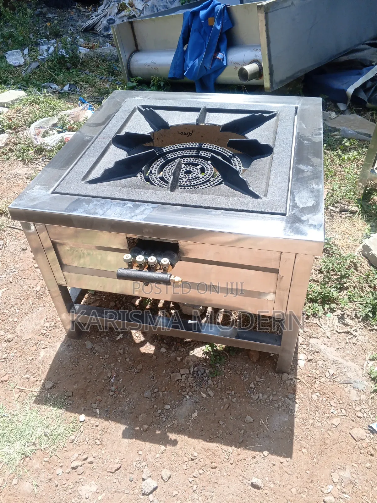 Pot Burner With Four Ring