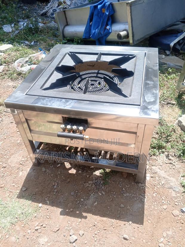 Pot Burner With Four Ring