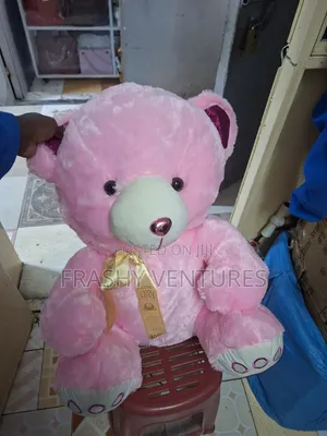 Classy Fluffy Teddy Bear Pink.