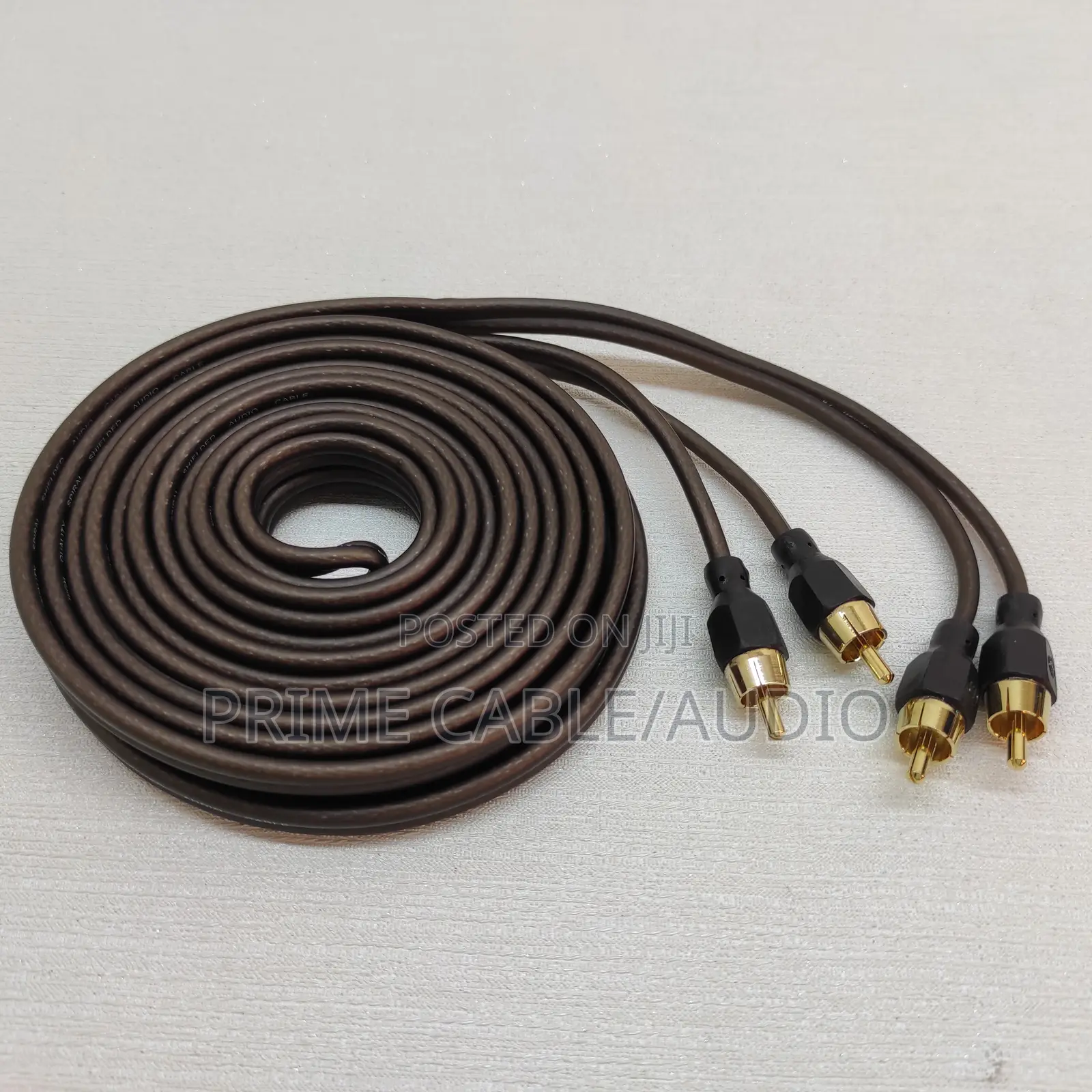 2rca Male to 2rca Male Stereo Audio Cables 5m