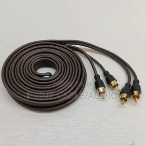 2rca Male to 2rca Male Stereo Audio Cables 5m