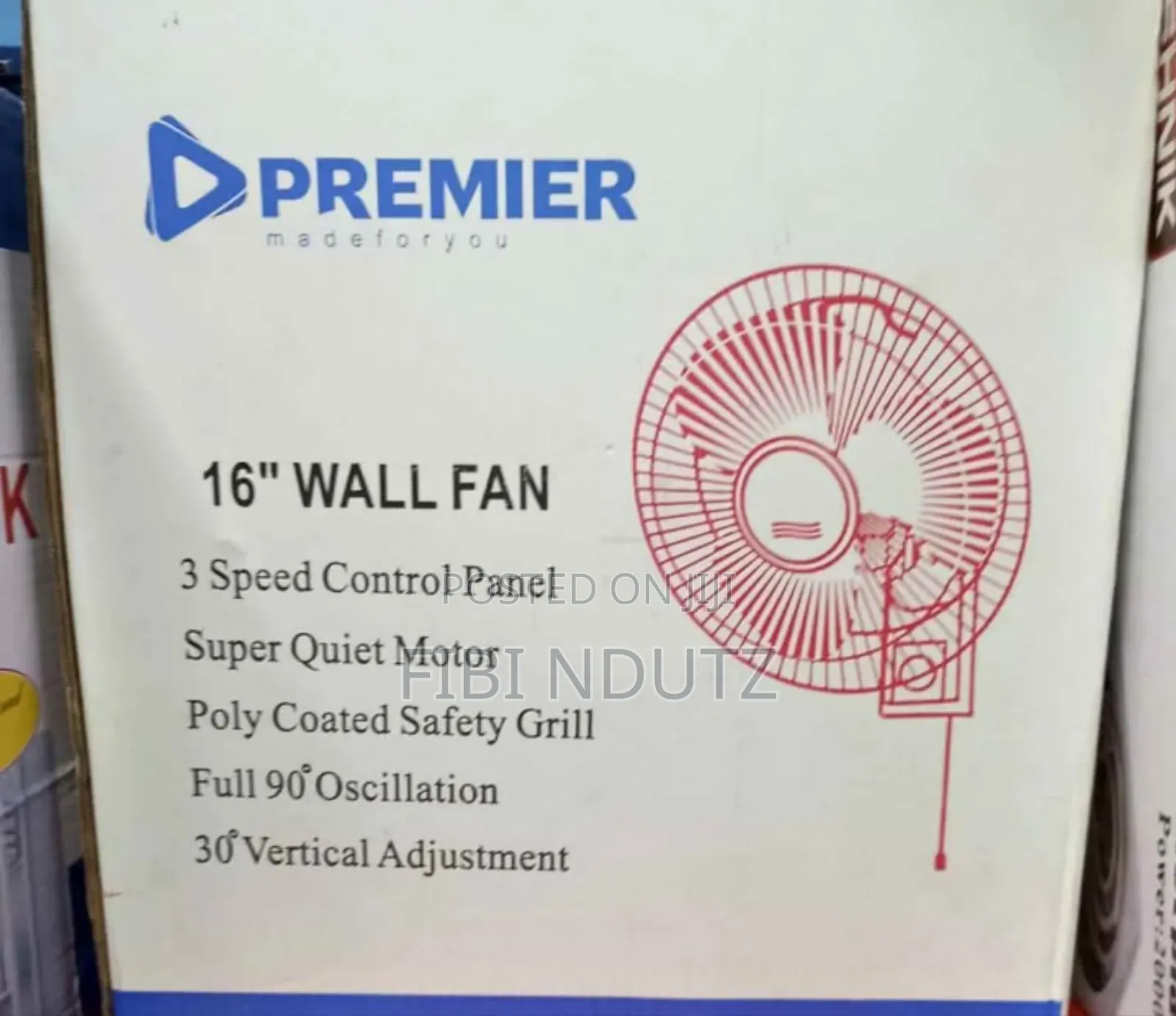 Suitable Wall Gan/Premier Wall Fan