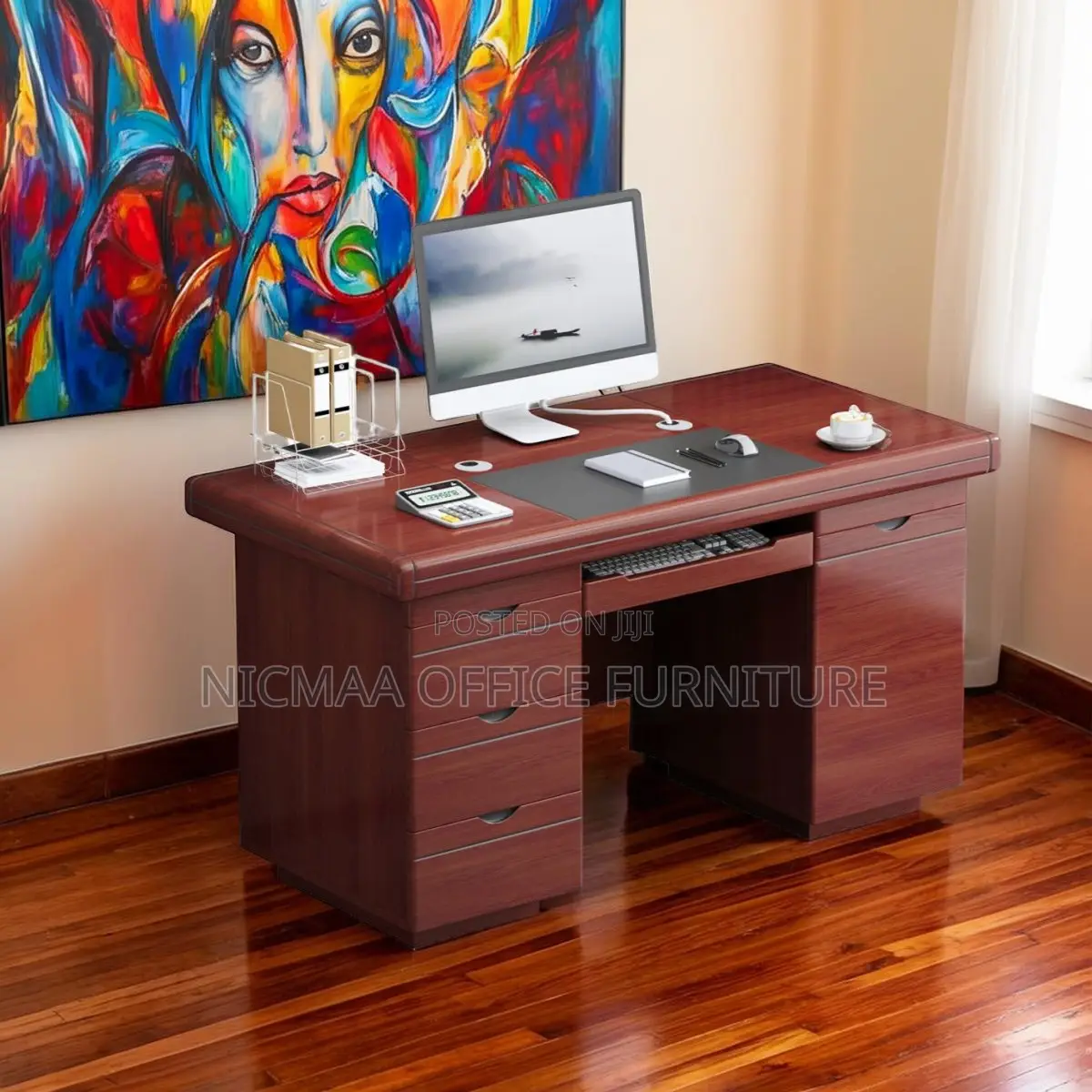 1.4m Massive Storage Capacity Executive Desk