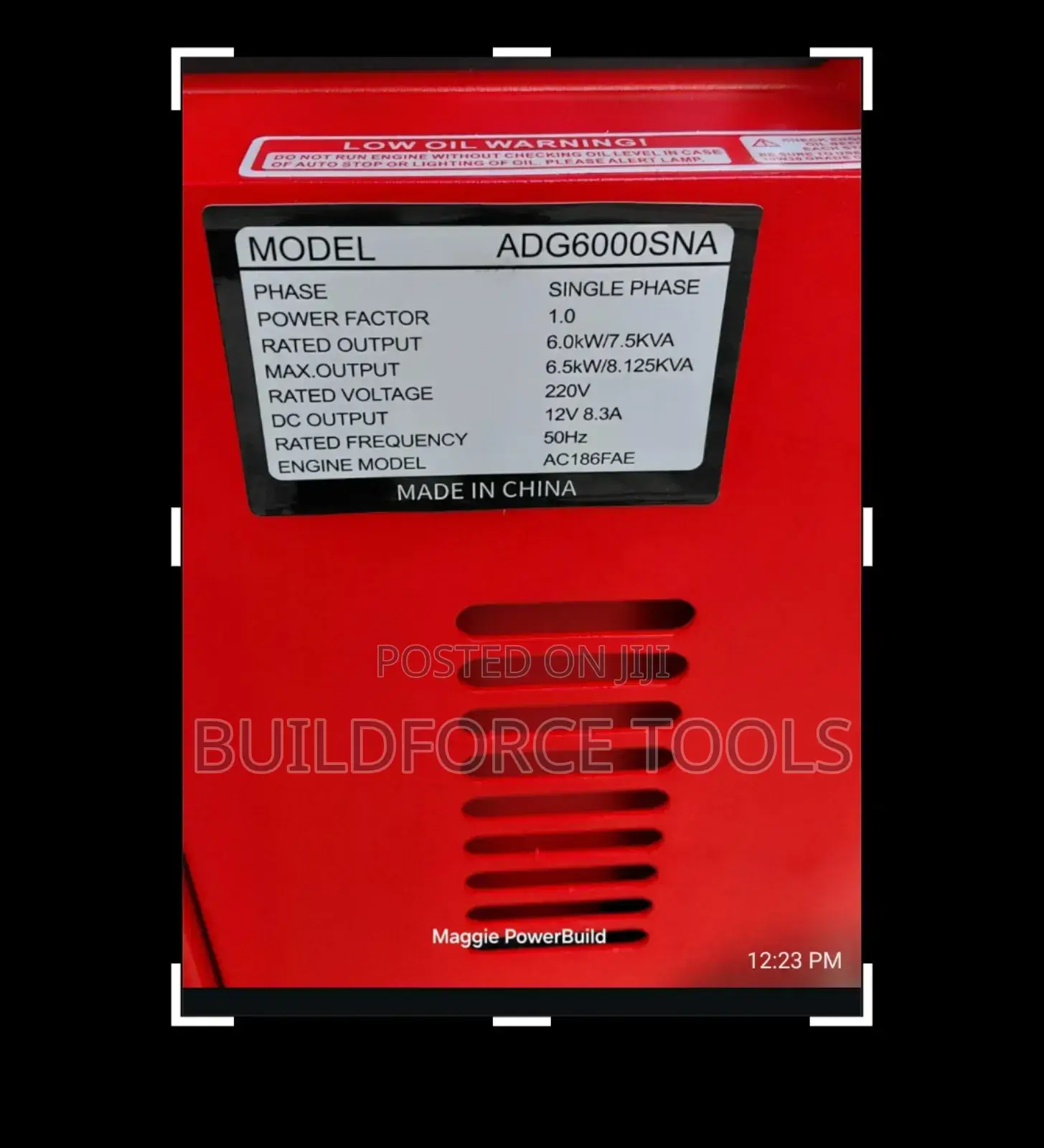 Single Phase 10 Kva Aico Diesel Generator