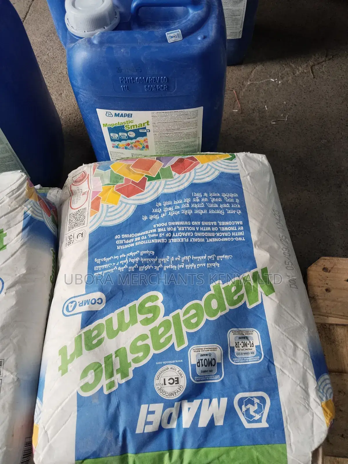 2 Component Mapelastic Smart Waterproofing