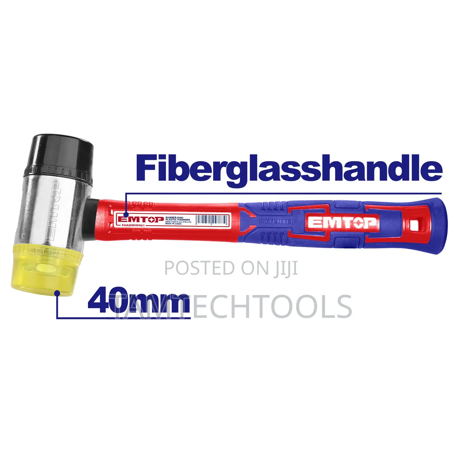 Rubber and Plastic Hammer