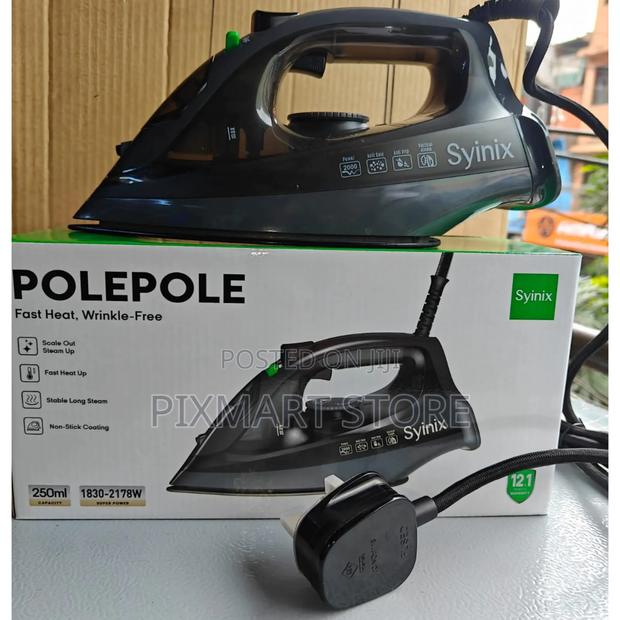 Syinix Powerful Steam Iron With Stable Steam, 2178 W