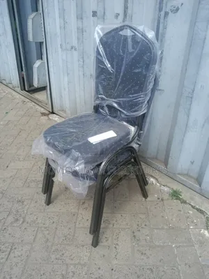 Black Padded Conference Chairs