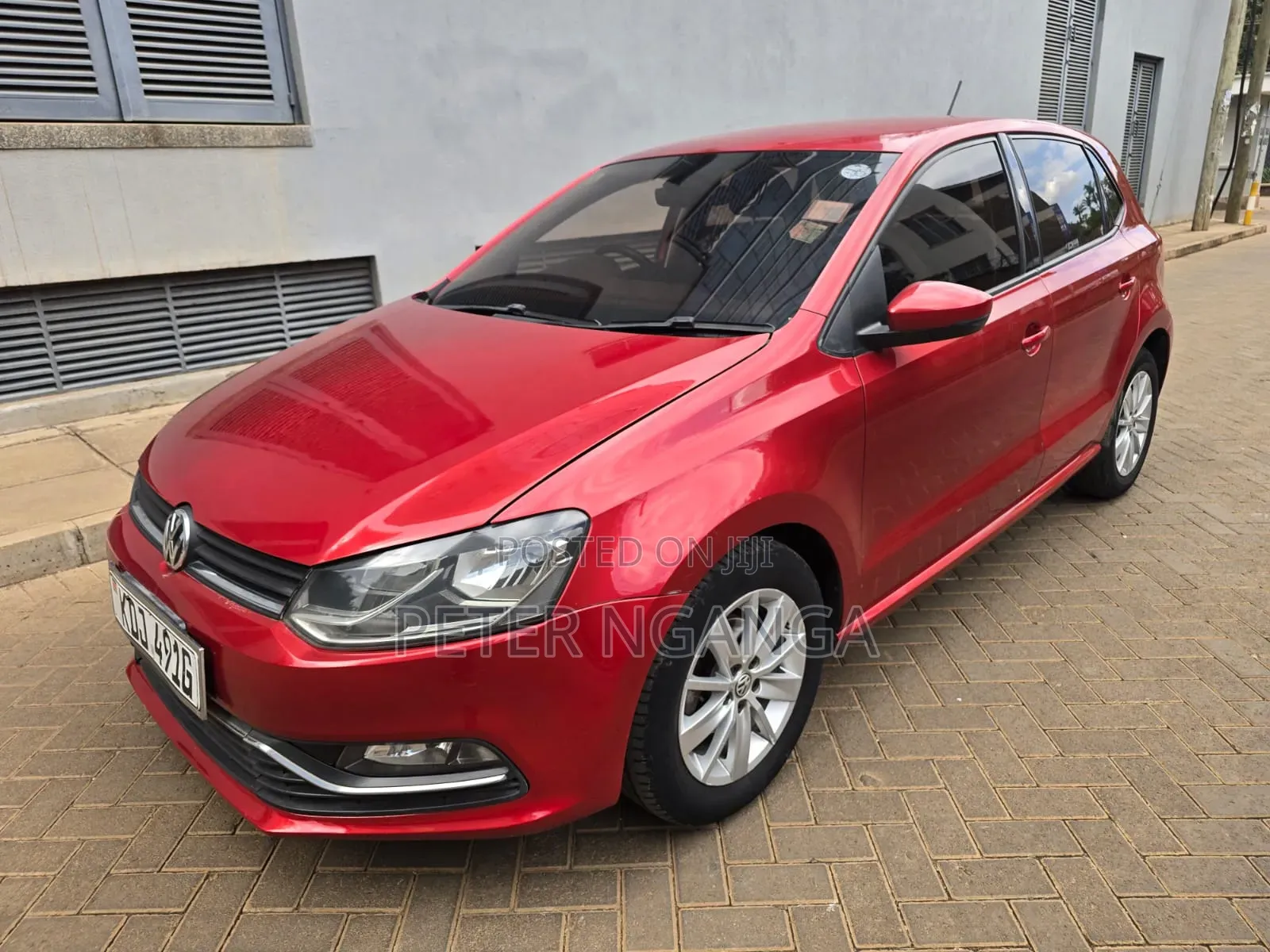 Volkswagen Polo 2015 Red