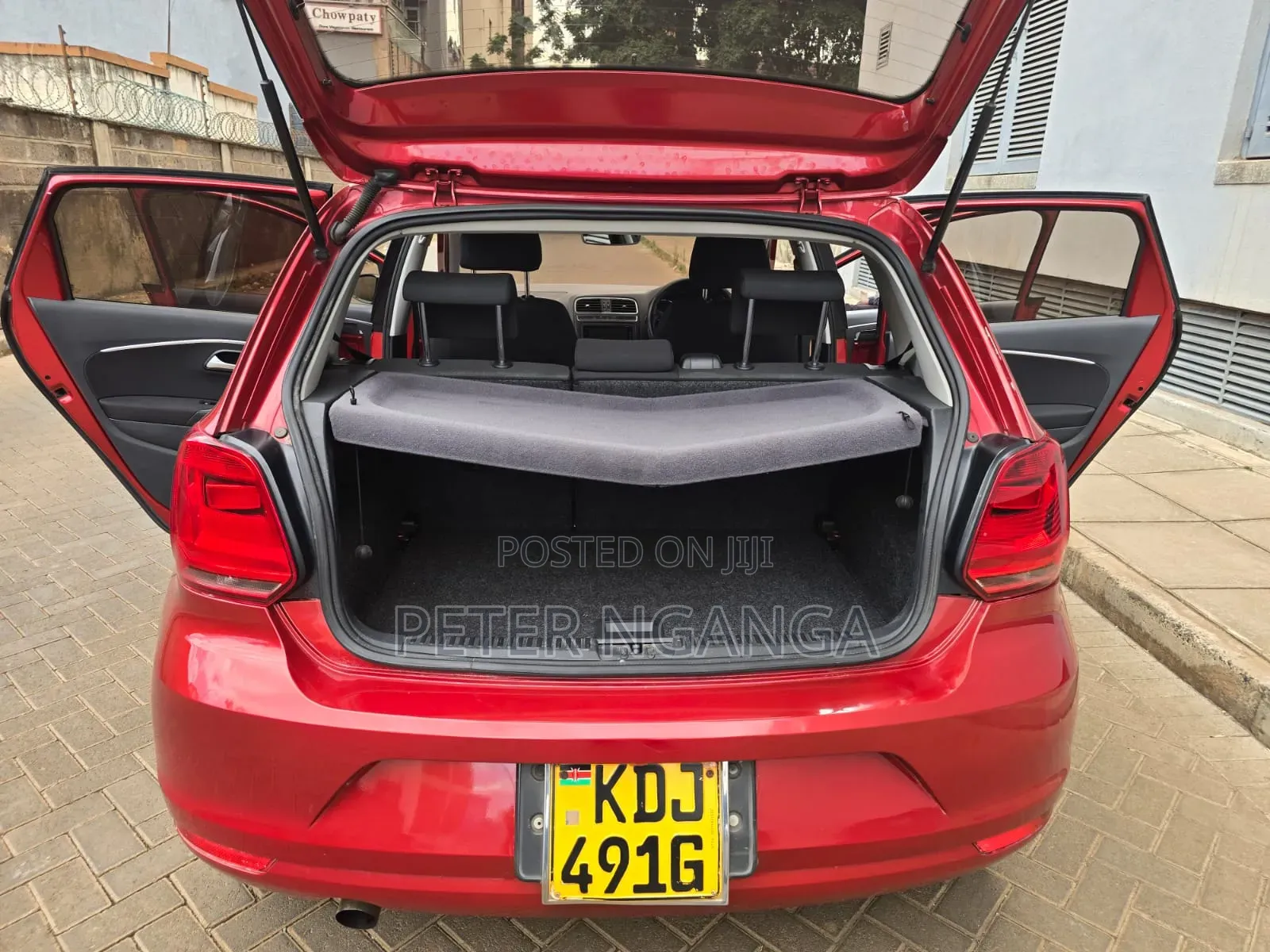 Volkswagen Polo 2015 Red