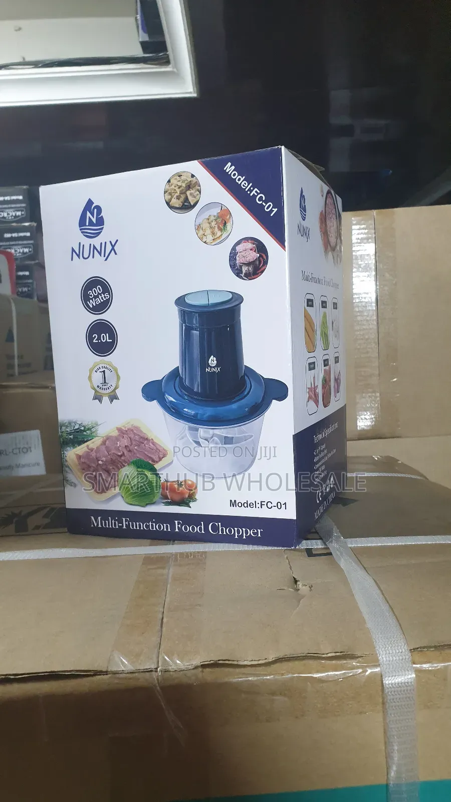 Nunix 2l Stainless Steel Electric Meat Grinder Meat Chopper Food