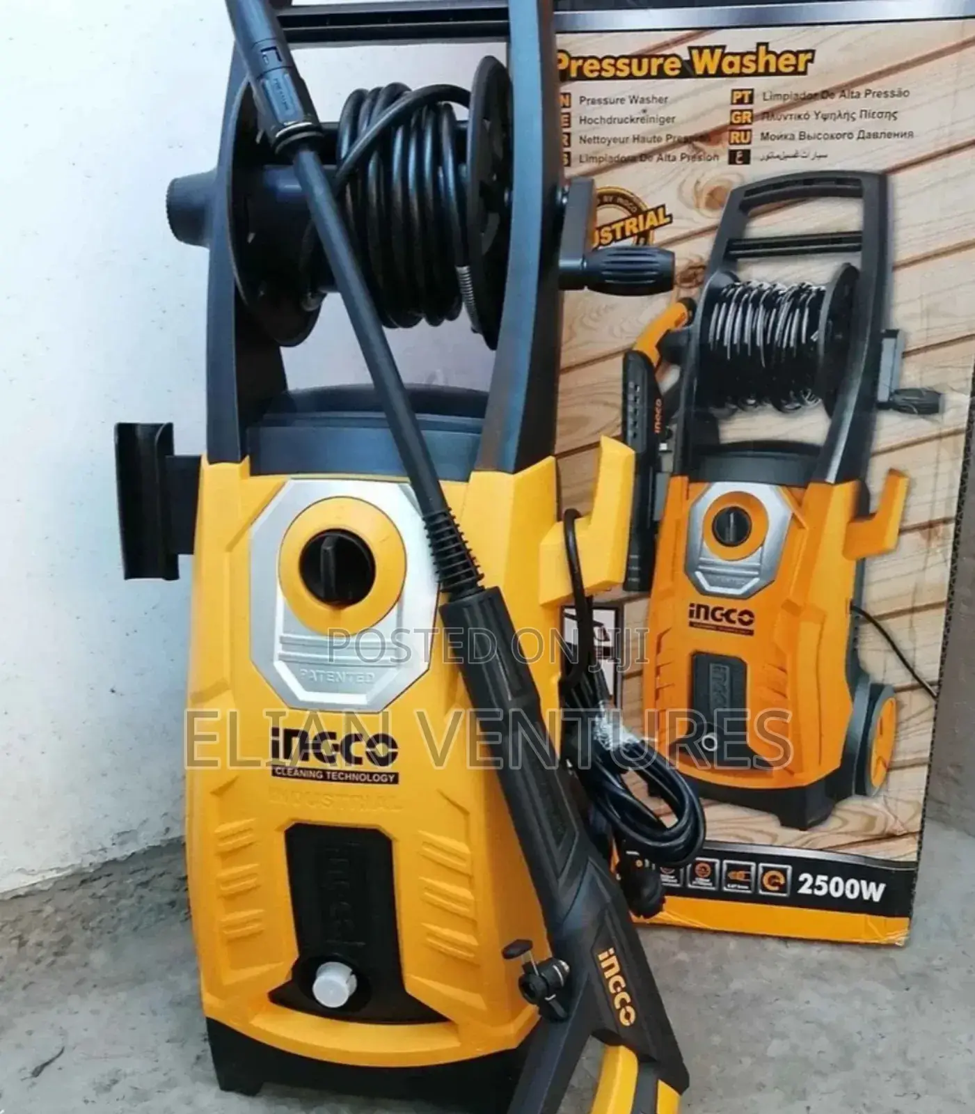 Best Quality 2500 Watts Ingco Pressure Car Washer