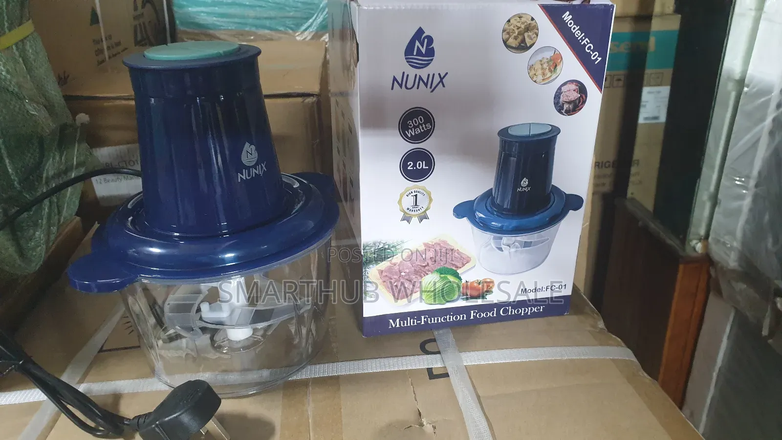 Nunix Fc-01 Food Chopper With Blades