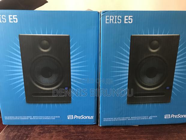 Presonus Eris Series E5 High-Defination Near Field Studio Monitors.