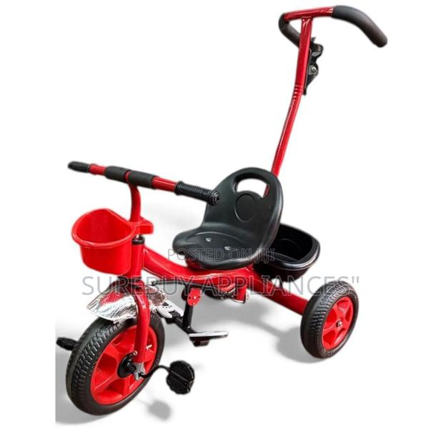 Adjustable Push-Handle Trike for Toddlers - main view