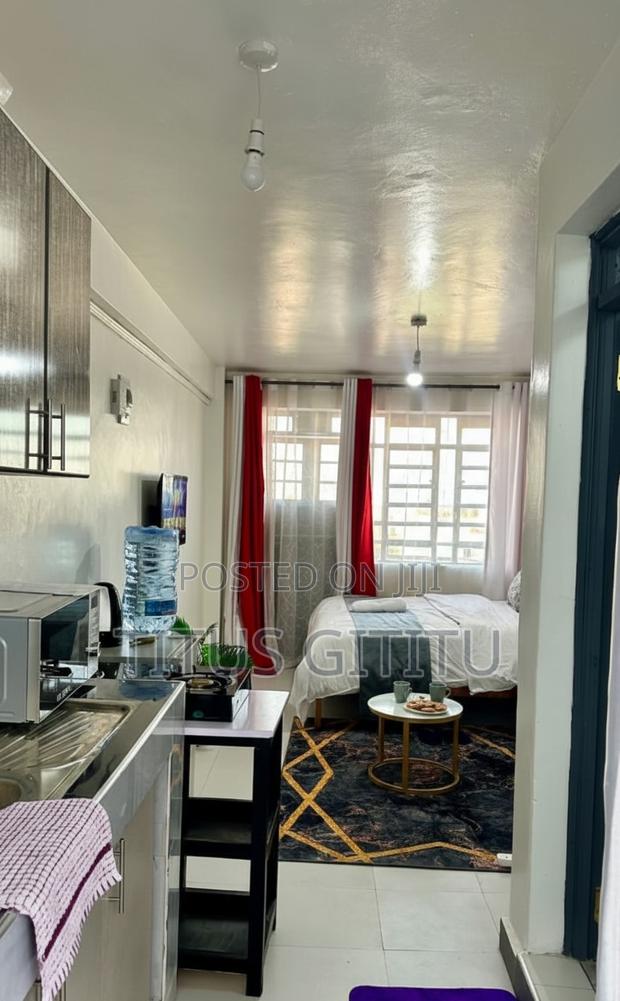 New Studio Airbnb Kasarani Seasons | Furnished Balcony |