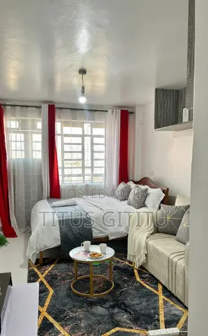 New Studio Airbnb Kasarani Seasons | Furnished Balcony |