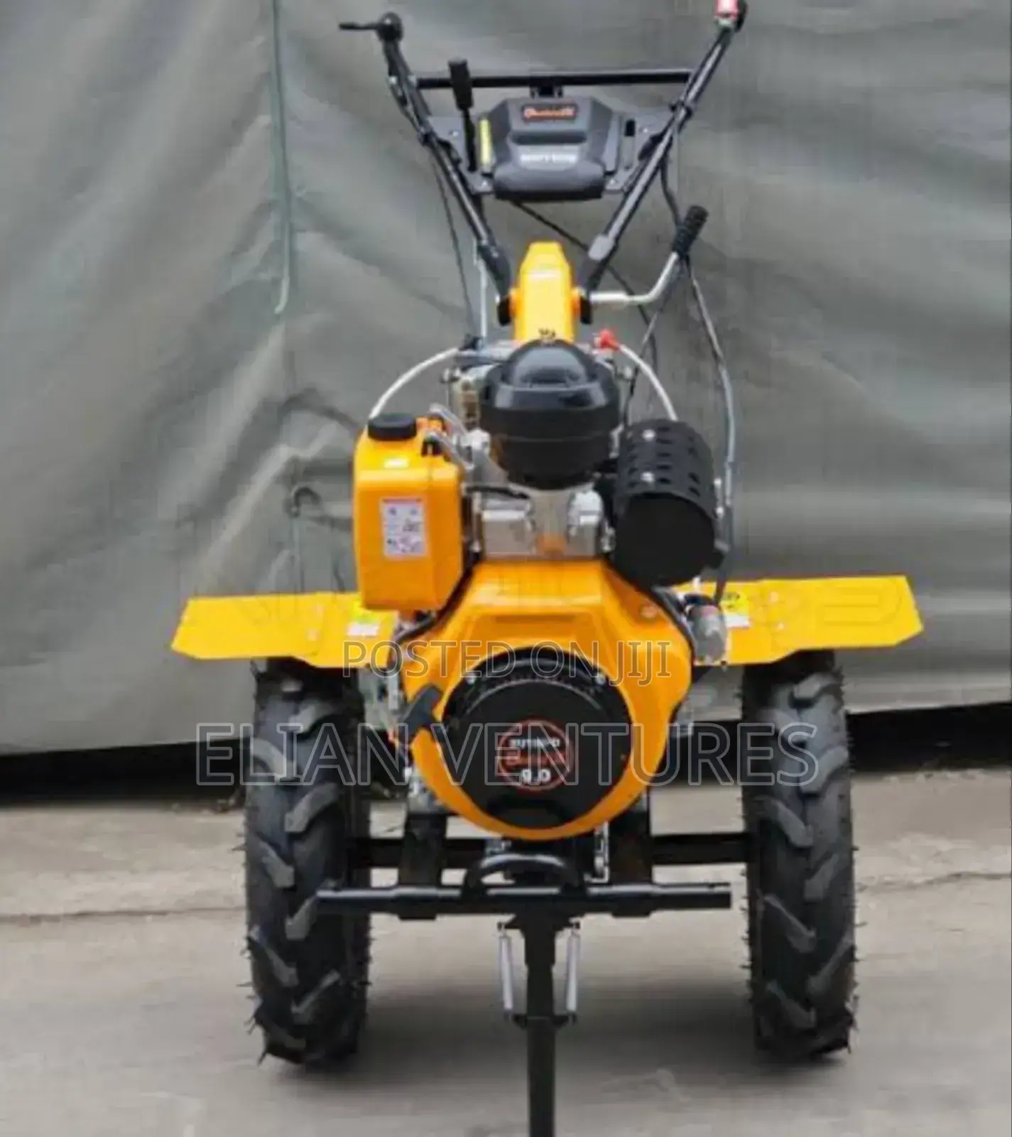 New 7 Hp Diesel Tiller With Accessories