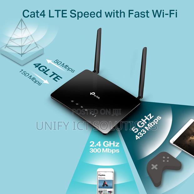 Tp-Link Ac750 Wireless Dual Band 4g Lte Router - Tl-Archer Mr200 - main view