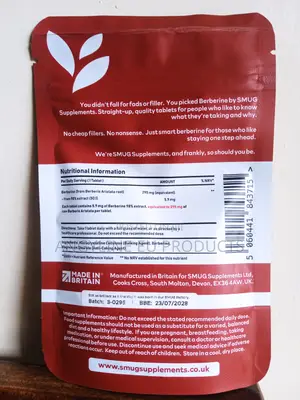 Berberine For Weight Loss Tablets (365)