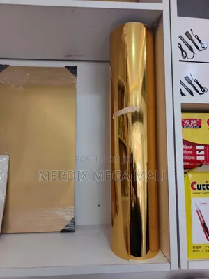Ncy25034, Gold Sticker,
Glossy, Vinyl Sticker