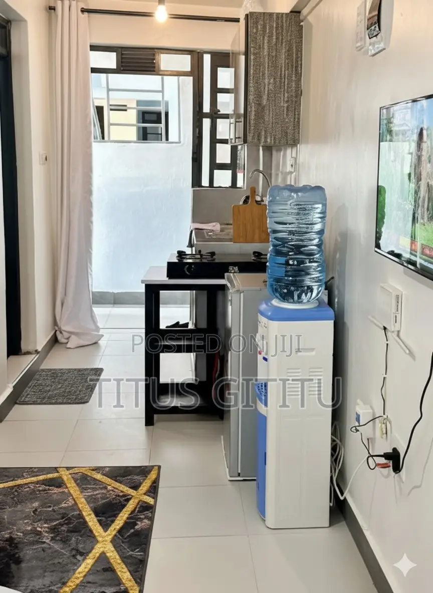 New Studio Airbnb Kasarani Seasons | Furnished Balcony |
