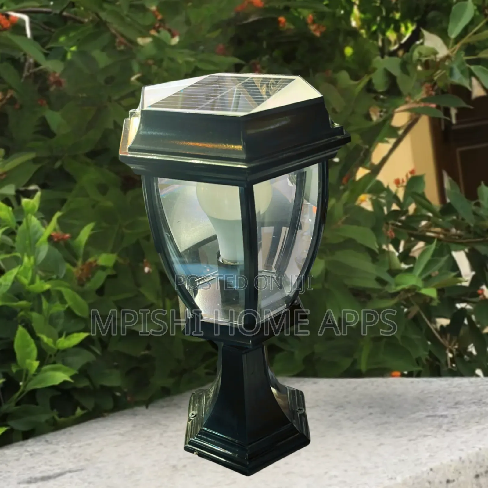Ac/Dc Solar Pillar Light