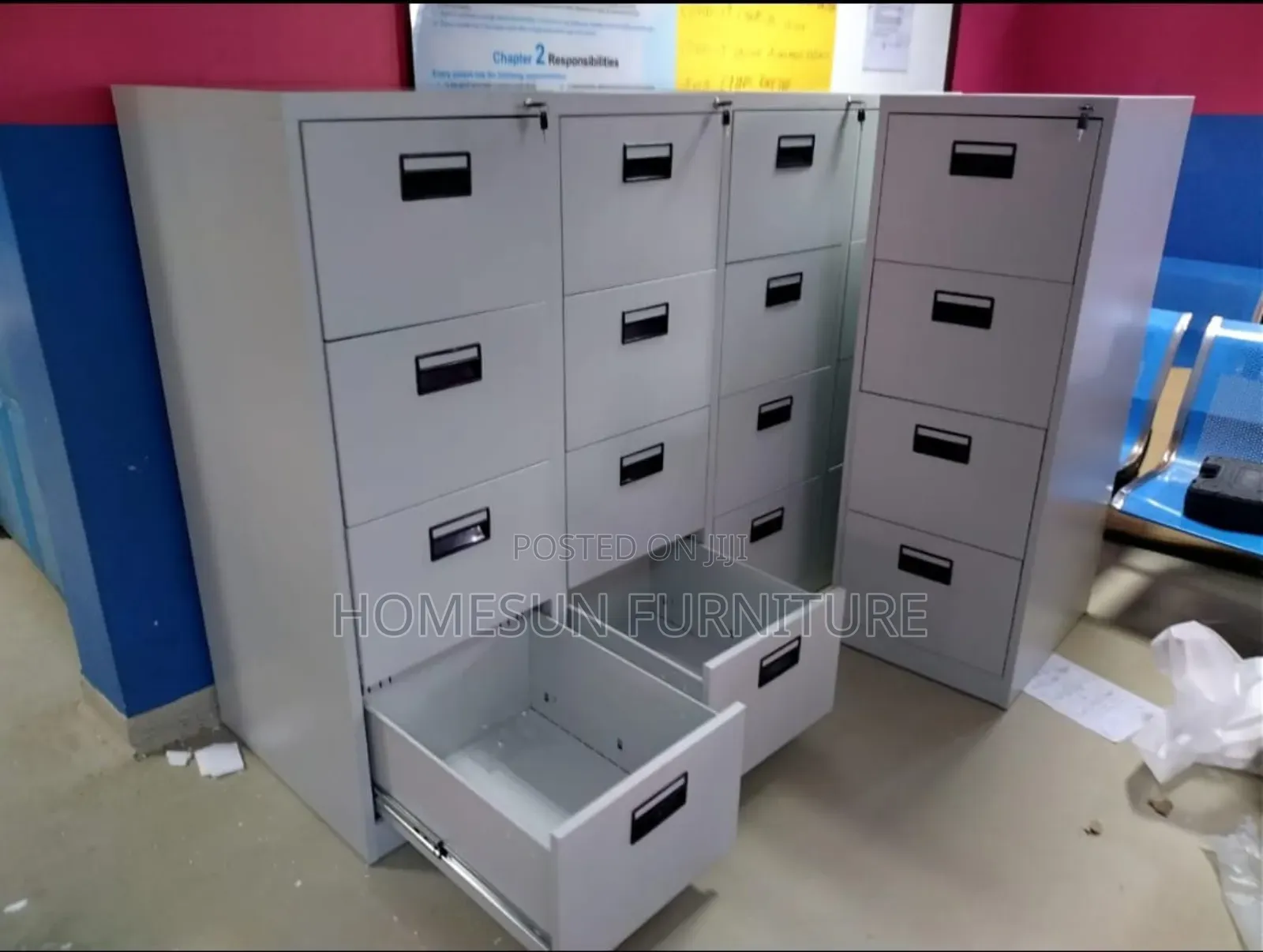 4 Drawer File Cabinet