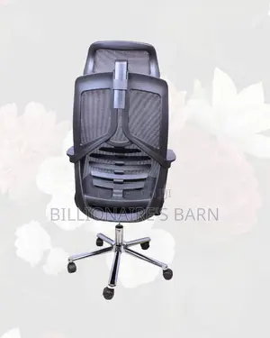 Black High-Back Mesh Chair | Firm Support With a Soft Landing Seat