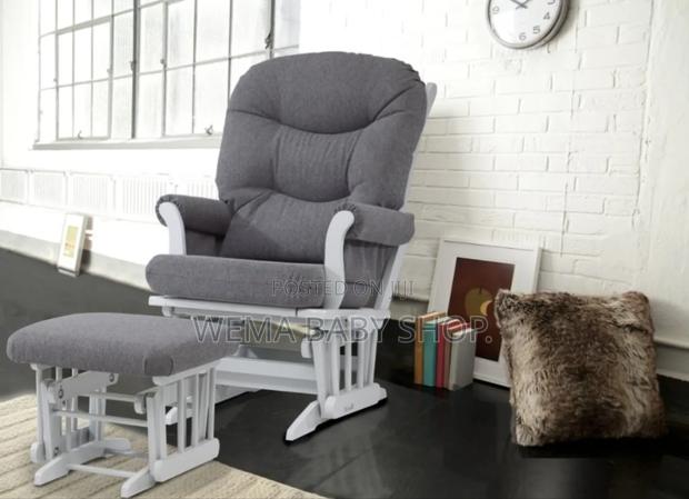 Nursery Glider and Ottoman Set Nursing Chair - thumbnail 9
