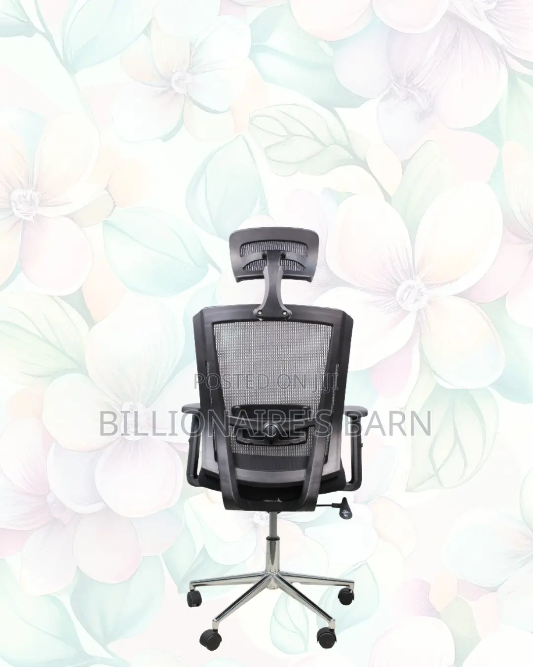 Black Ergonomic Mesh Chair | Firm Support With a Soft Landing Seat