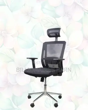Black Ergonomic Mesh Chair | Firm Support With a Soft Landing Seat