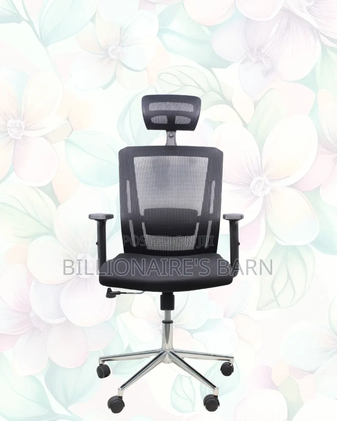 Black Ergonomic Mesh Chair | Firm Support With a Soft Landing Seat